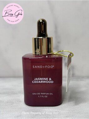 Sand + Fog Jasmine & Cedarwood Eau de Parfum Oil